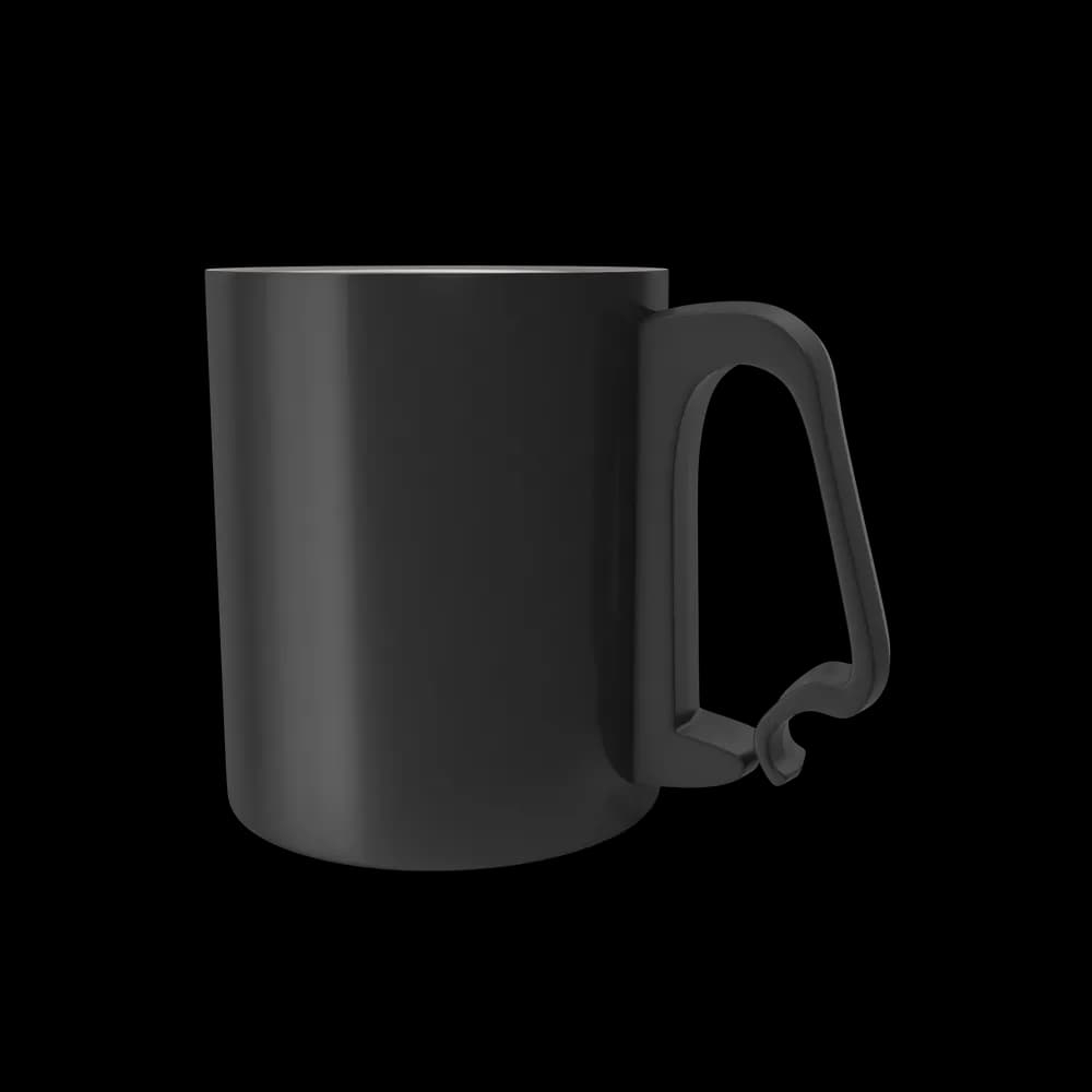 Black Aluminium Cup - image 1